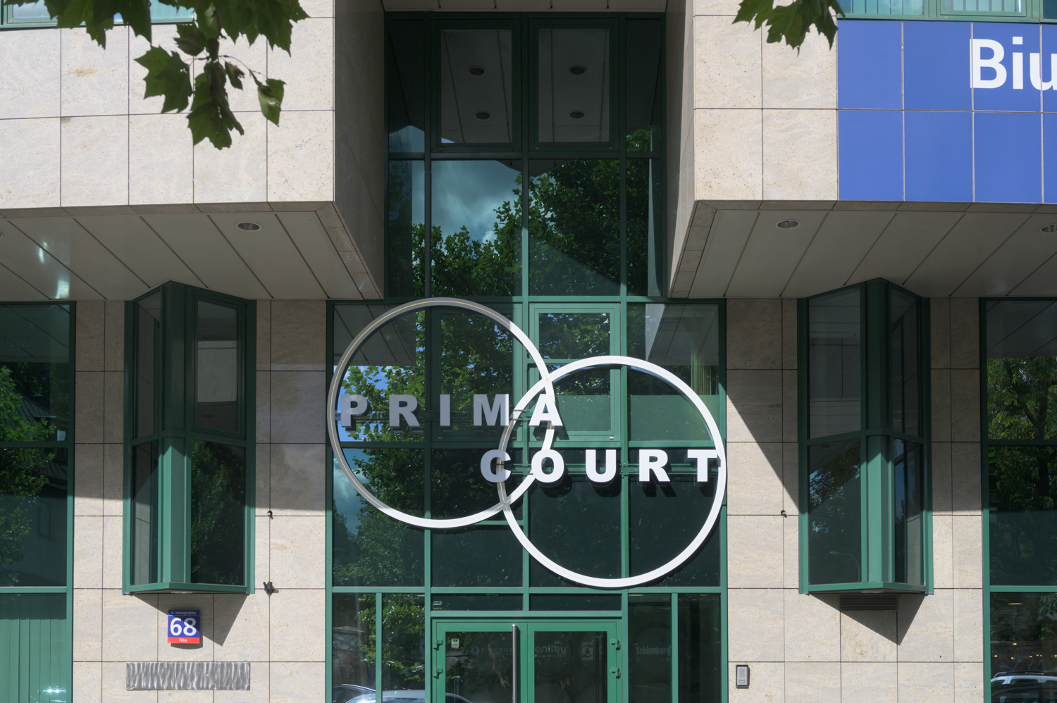 Zdjęcie architektury budynku Prima Court